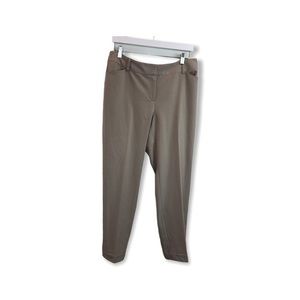 Chicos Tan Dress Trouser Pants Size 12